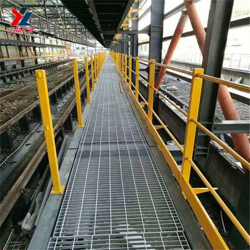 工程平台钢格板云磊焦化脱硫塔钢格板环形扇形钢格板