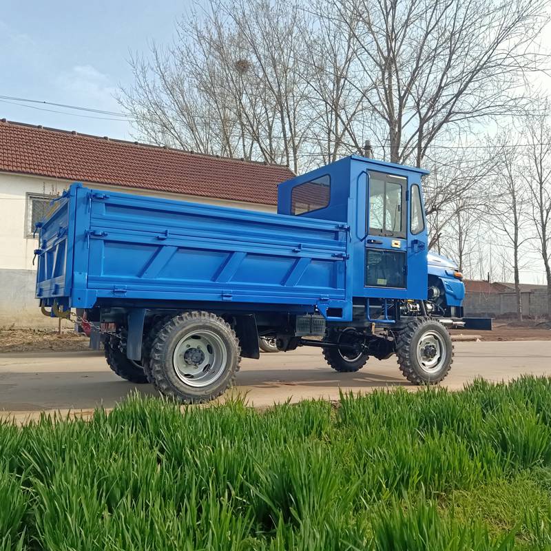小型四不像运输车厂家定做四驱农用翻斗车工程四驱翻斗车