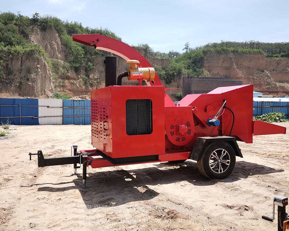 1000型干湿两用大功率木材粉碎机树枝粉碎机果园碎枝机树枝粉