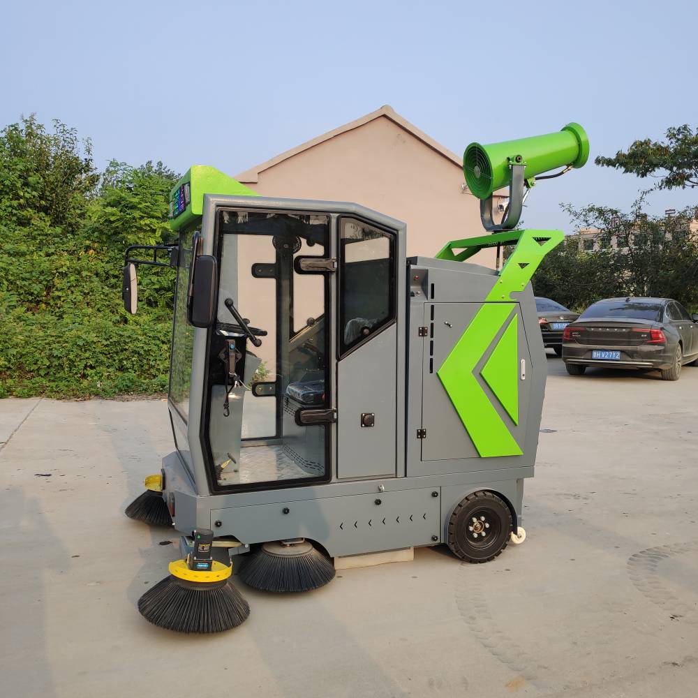 电动小型扫地车环卫物业清扫车操作简单