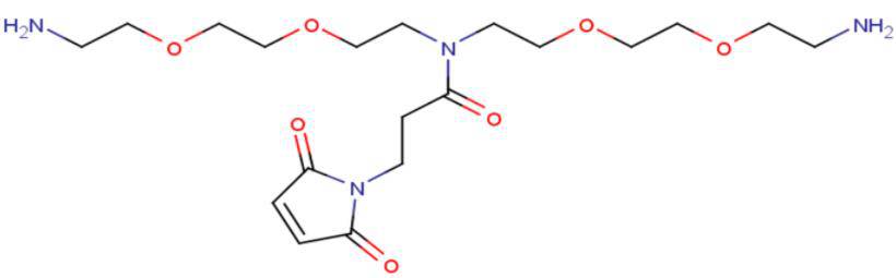 2128735-20-4，N-Mal-N-bis(PEG2-amine) TFA salt