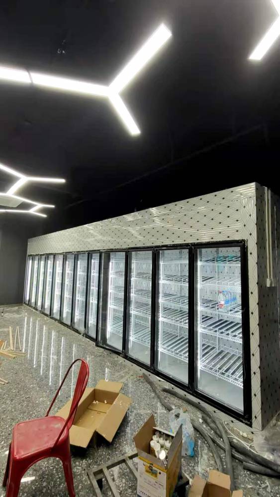 多功能冷库玻璃门后补冷藏展示柜钢化玻璃门电加热