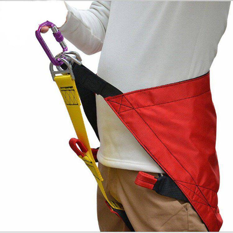 程欢户外攀登救援用半坐式救援三角吊带高空拯救伤员安全带止坠安全带