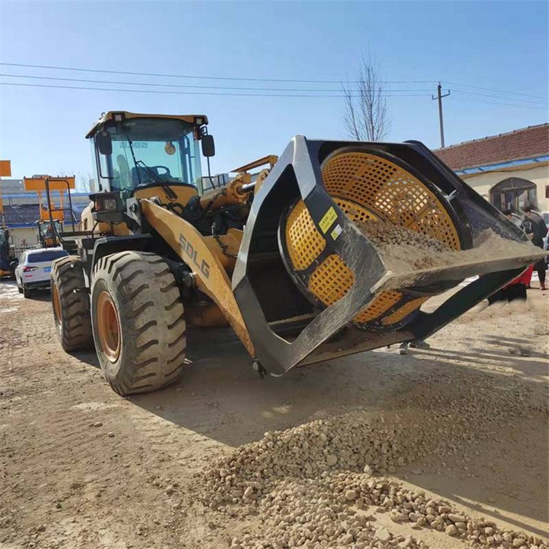 筛分斗砂石分离滚筒筛装载机筛分斗泥沙洗沙斗