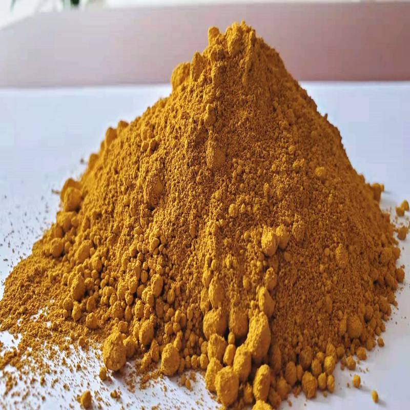 氧化铁黄水泥调色铁粉图片