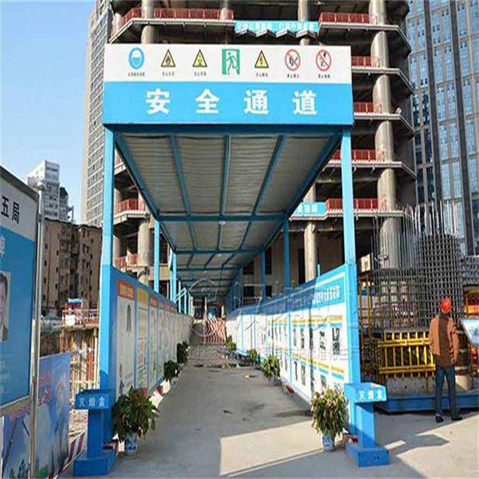 天津河北区安全通道防砸棚厂 ***