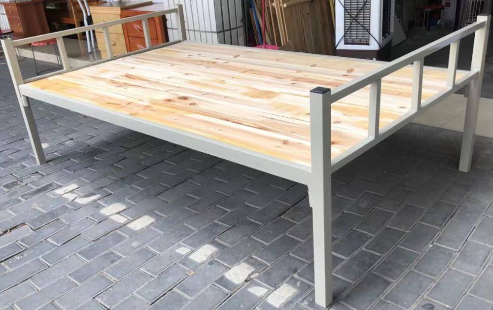 河池巴马双人铁架床SF员工宿舍高低床支持安装