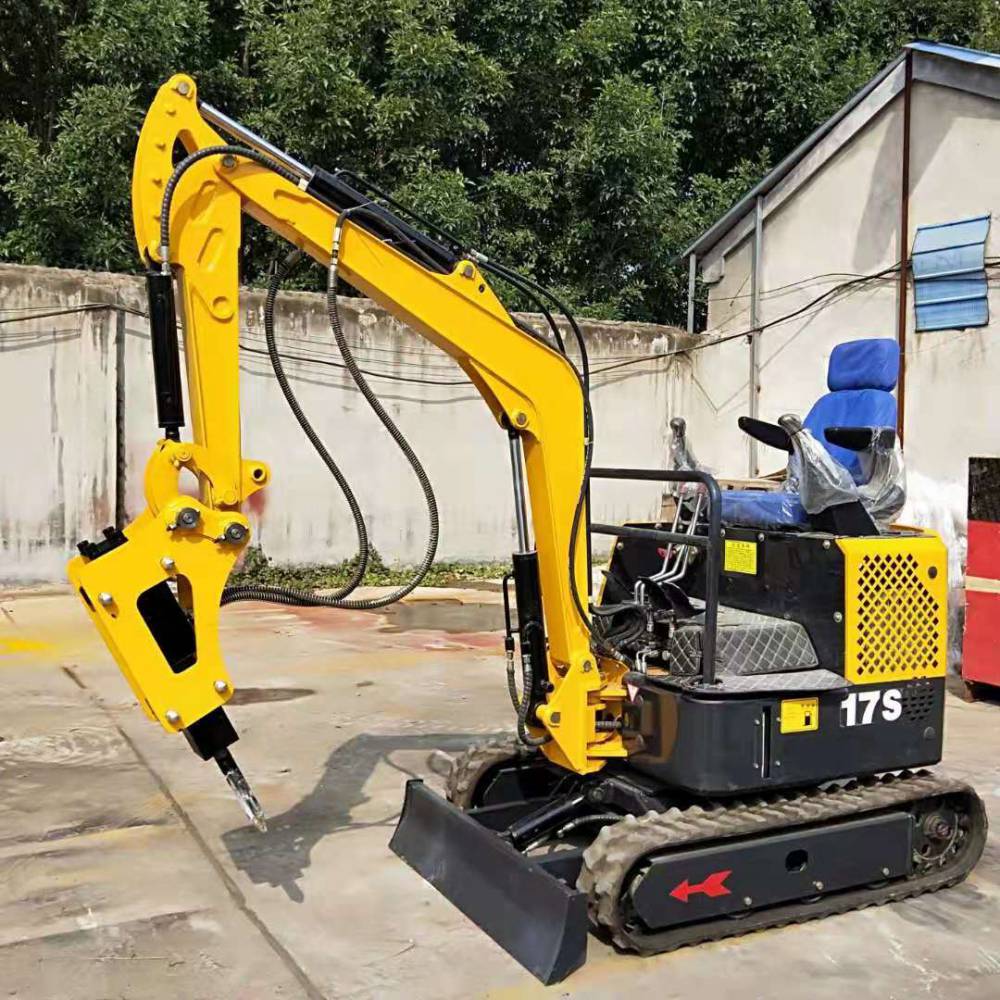 小型挖掘机农用1吨2机履带家用挖土果园迷你开沟微挖市政多功能机