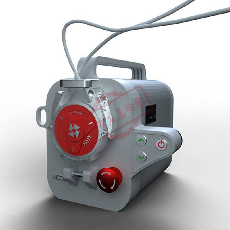 消防抢险电动爬绳器小蜘蛛电动升降器矿山搜救手提式升降机