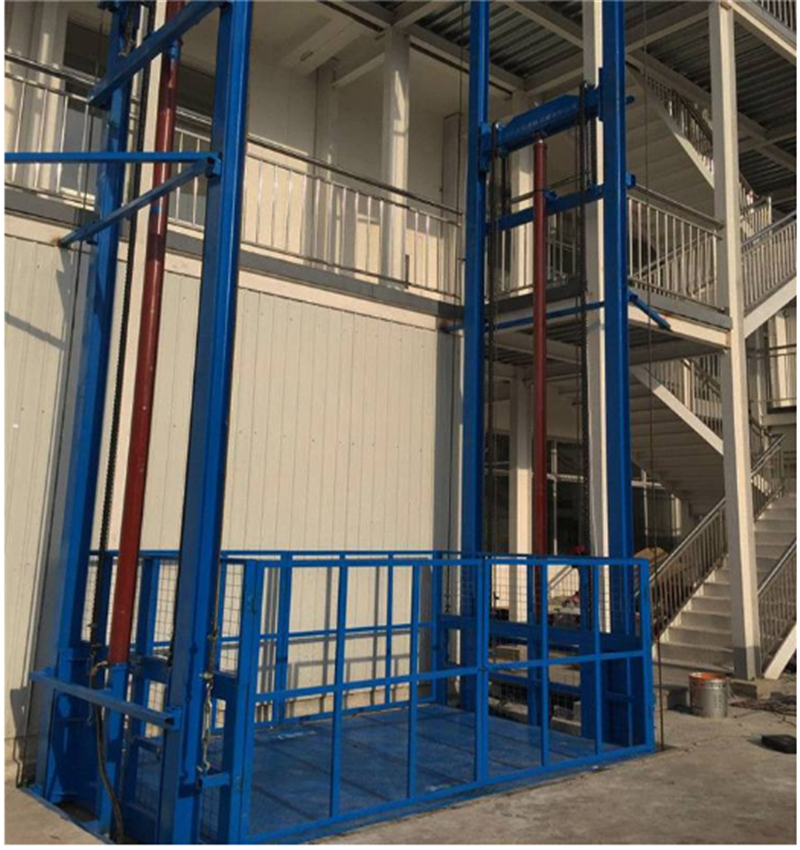 郴州航天牌1吨链条式液压升降机大吨位10吨载货升降机非标定制