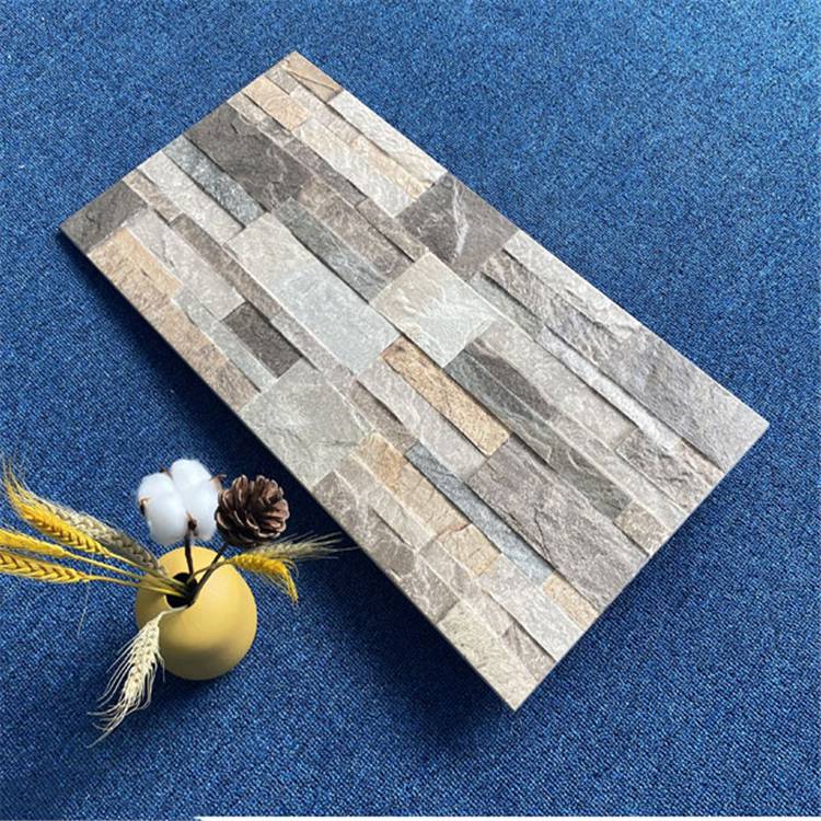 别墅凹凸面仿石外墙砖300600亚光墙面砖