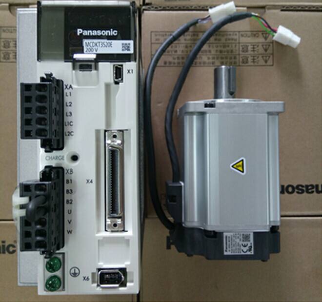 松下a6伺服电机驱动器msmf042l1u2m套装配联轴器导轨丝杆plc