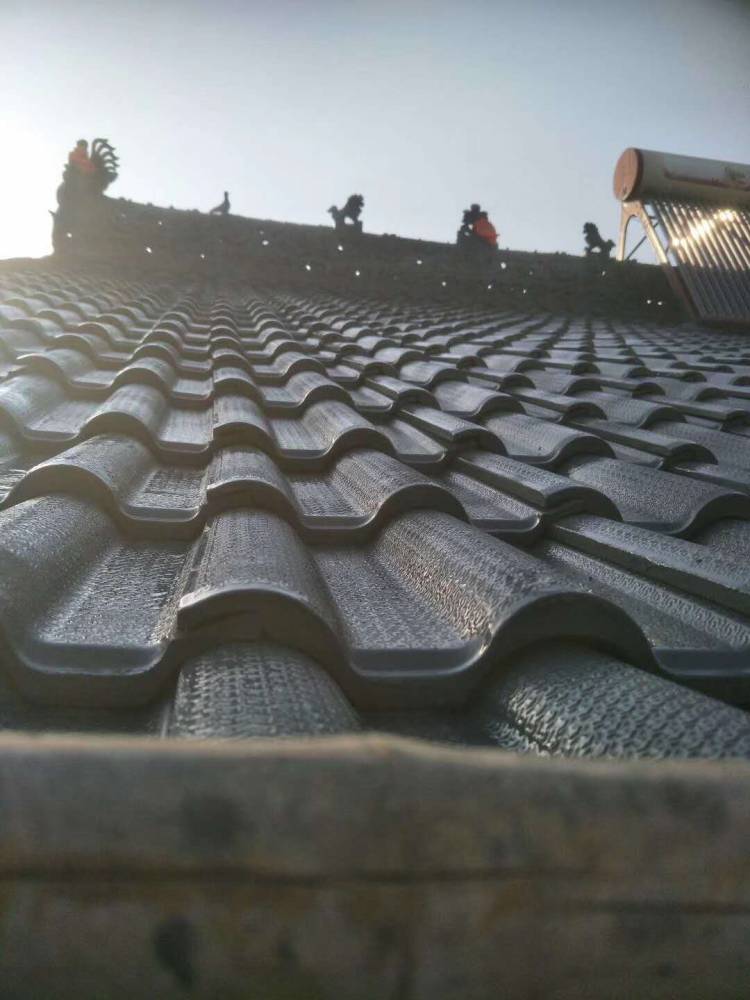 新农村水泥瓦翻新喷漆