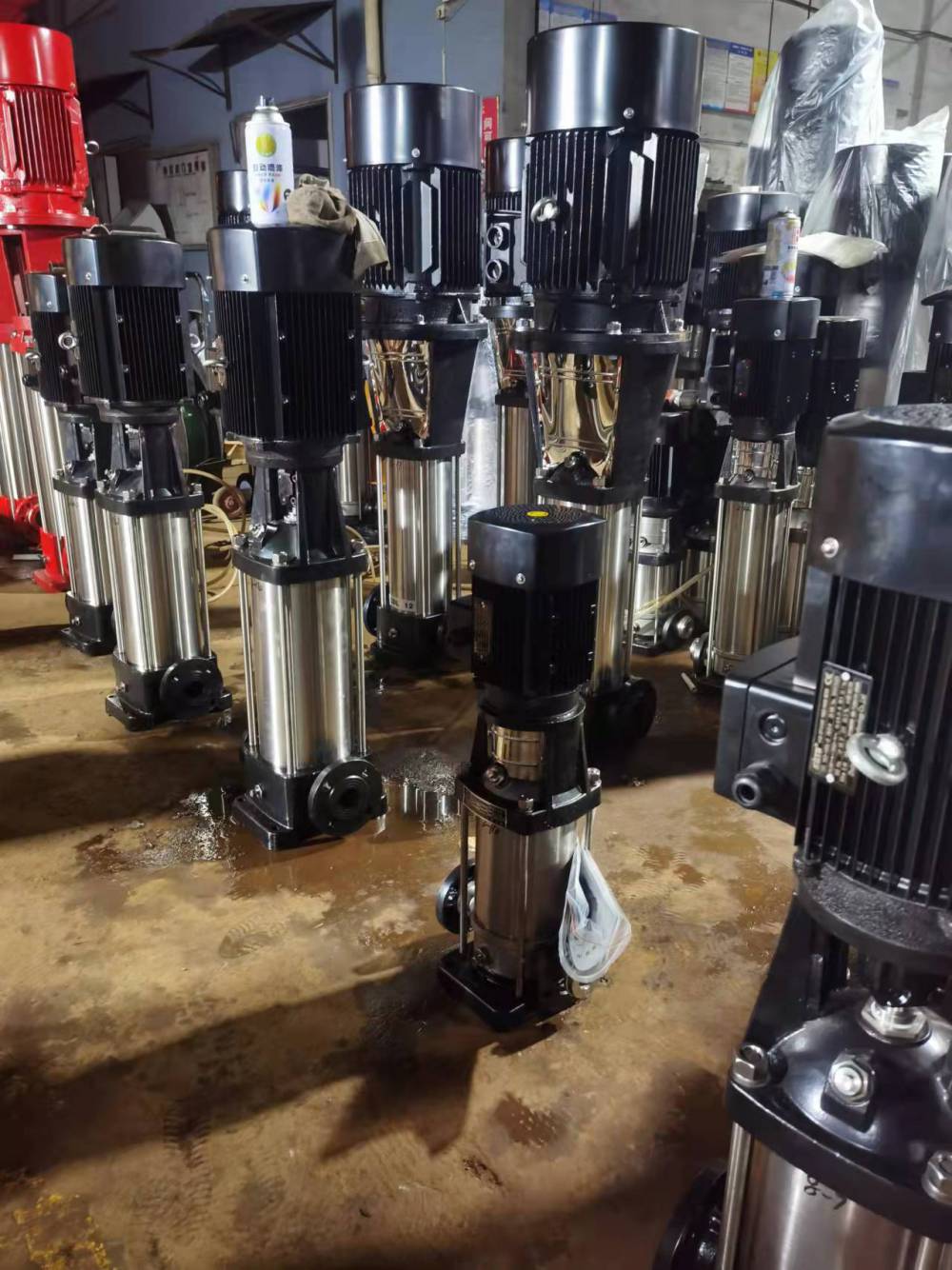 农业打药施肥泵喷雾增压泵园林喷灌增压泵qdlf129055w不锈钢咸阳众度