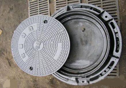 球墨铸铁井盖 污水井盖 双层井座井盖 c250球墨铸铁井盖尺寸价格 - 推