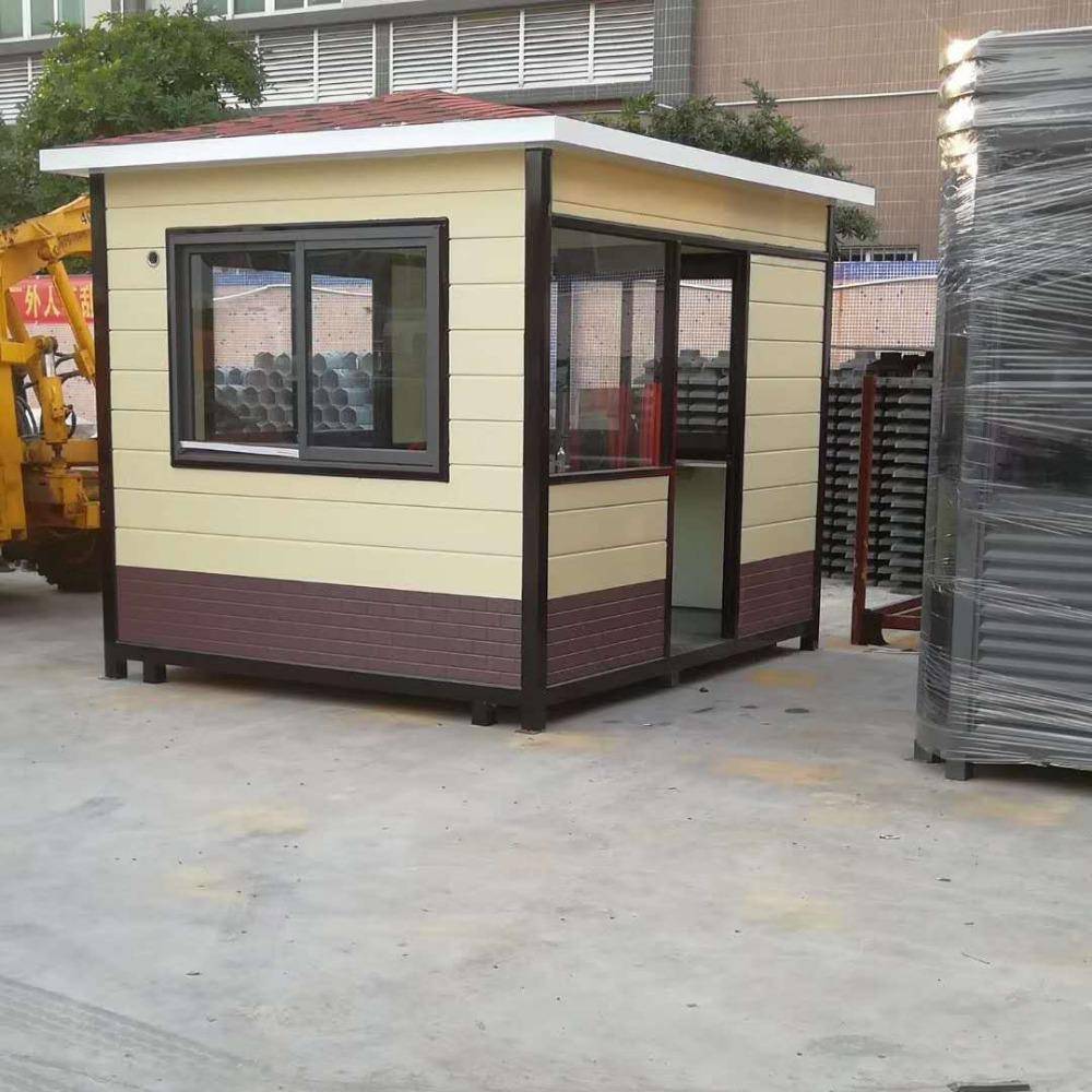 榕城定制不锈钢保安岗亭校园保安亭制作厂家