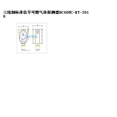 三线制标准号燃气体探测器 型号:B0UC-KT-2010库号：M137711