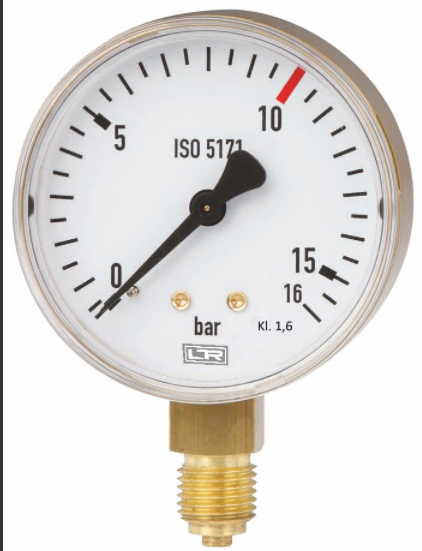 drucktemperatur压力传感器010x040型甘油填充压力表ds40