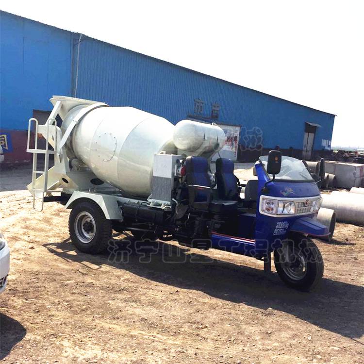 农用三驴子搅拌罐车皮实三轮罐车2方罐