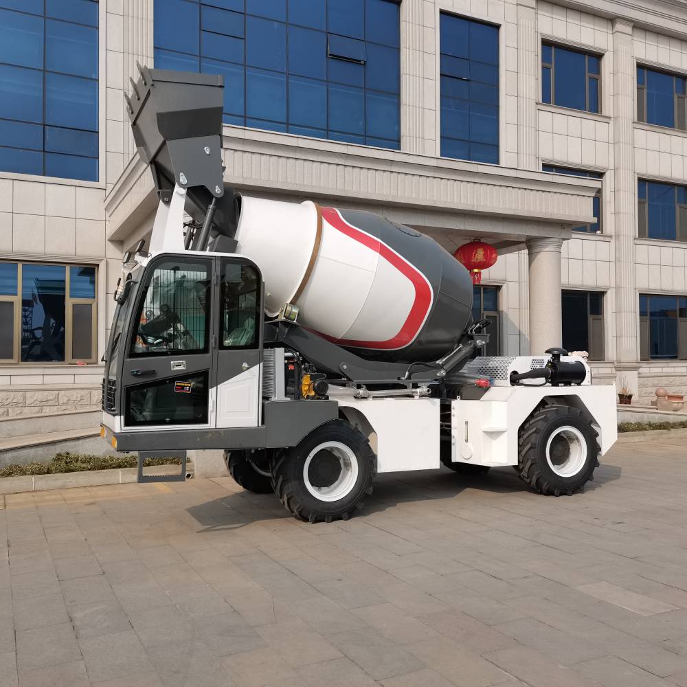 陕西移动小型商混拌合站3方混凝土搅拌车参数