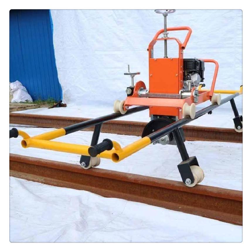 厂家供应维修工具fgm电动钢轨打磨机便携式轨道钢轨断面除锈打