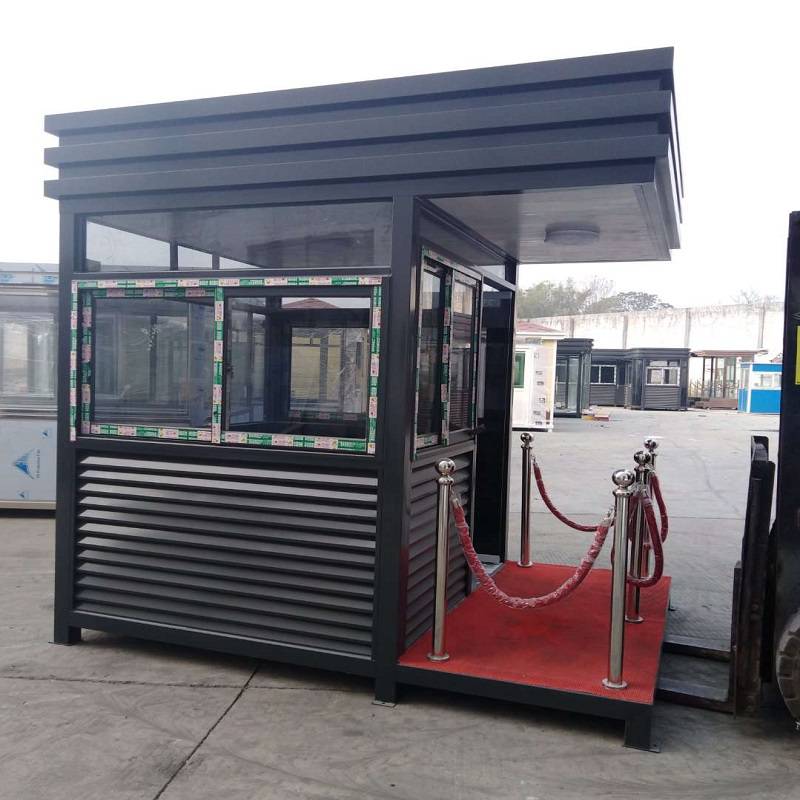 佛山小区保安亭不锈钢岗亭佛山治安值班岗亭厂家