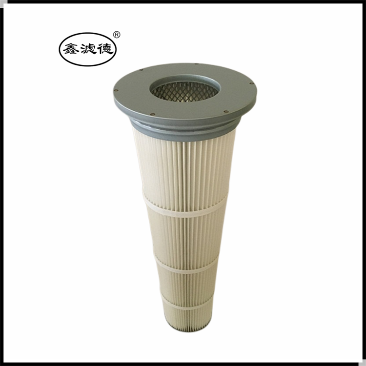 除尘滤芯聚酯纤维滤筒2米高滤筒河北厂家