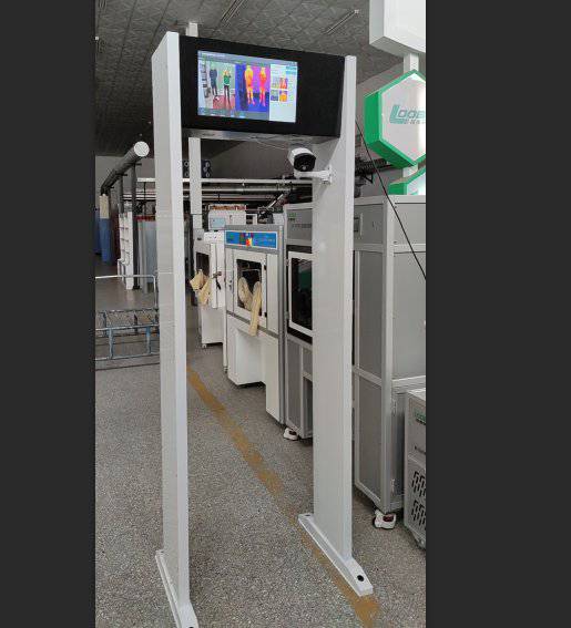 lb-107 门式热成像测温仪 北京商场人脸识别测温仪