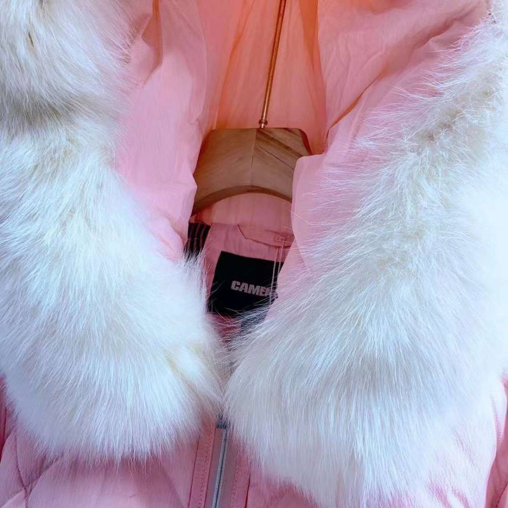 凯米尼羽绒服dr品牌折扣女装石井尾货批fa市场货源直播供应链