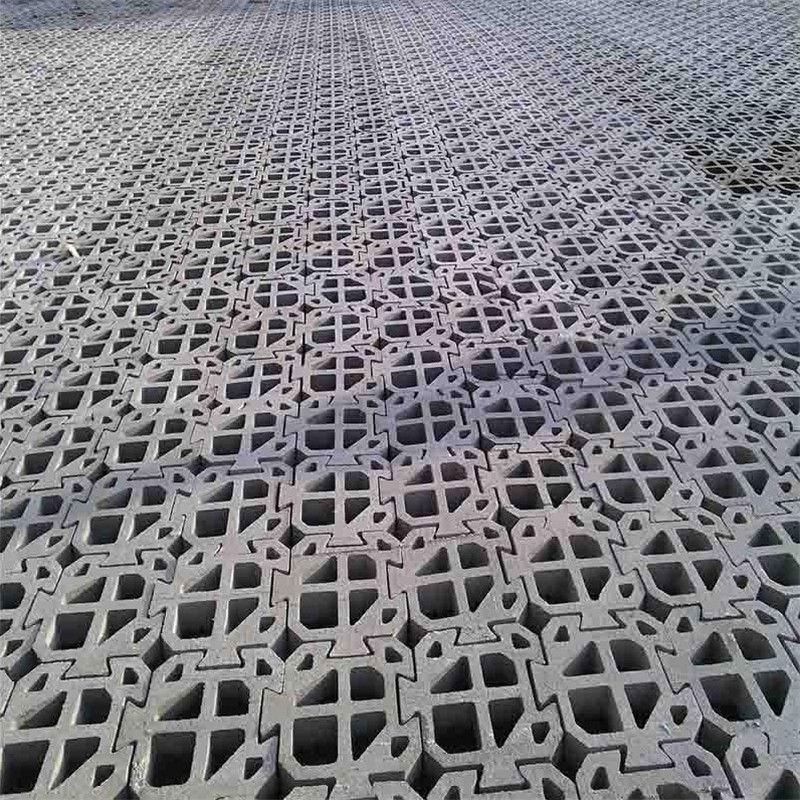 预制砼生态连锁块护坡大三角连锁生态铰接式预制块护坡砖机