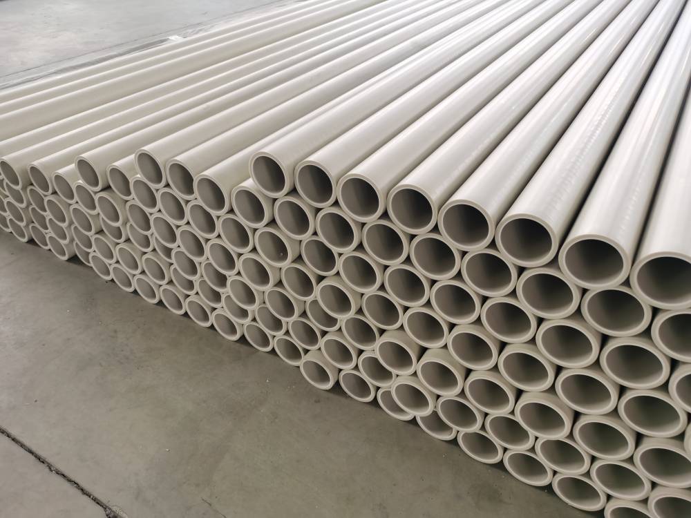 增强聚丙烯管 灰色pp管酸碱三仑防腐