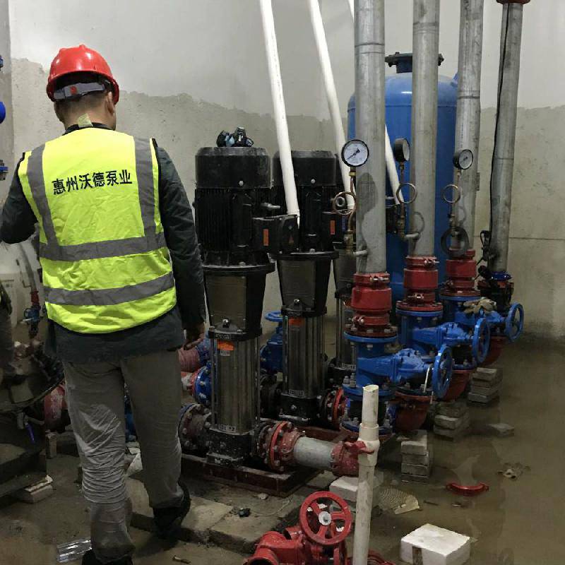 高扬程171米增压泵50wdl12170工地临时用水惠州沃德泵业