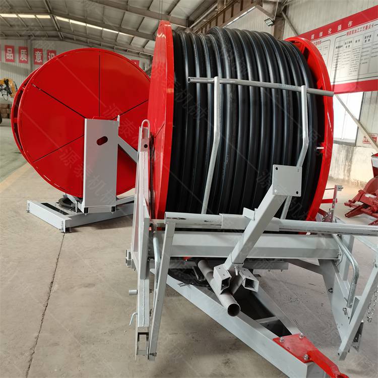 小麦玉米灌溉机绞盘式浇灌机农田园林喷灌机