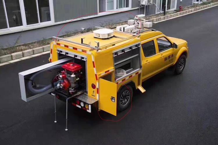 应急管理局排水防涝应急抢险车水务局皮卡式排水车地库排水车