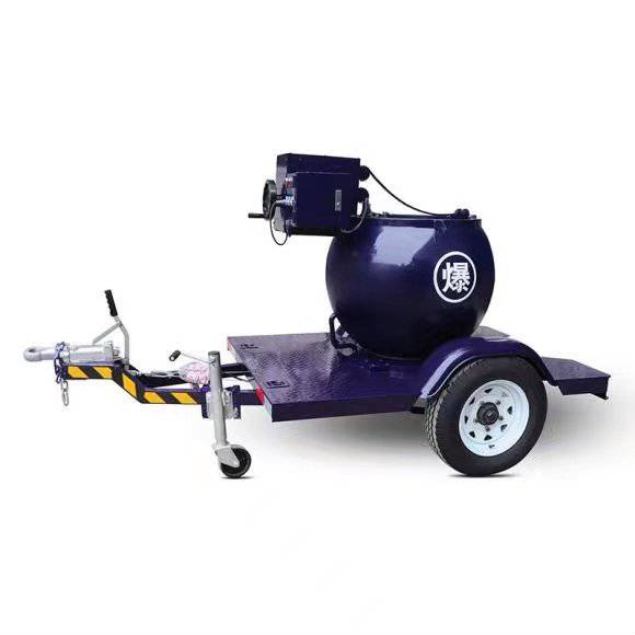 金盾球形防爆罐fbq钢制圆形防爆设备可拖挂防爆装备防爆球