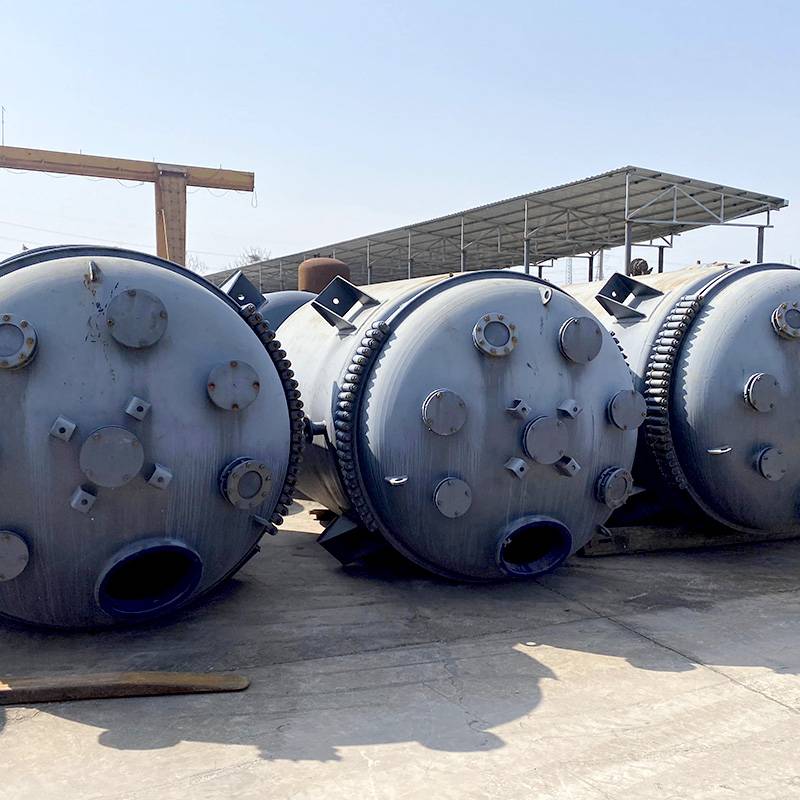 批量供应f式夹套导热搪瓷反应釜