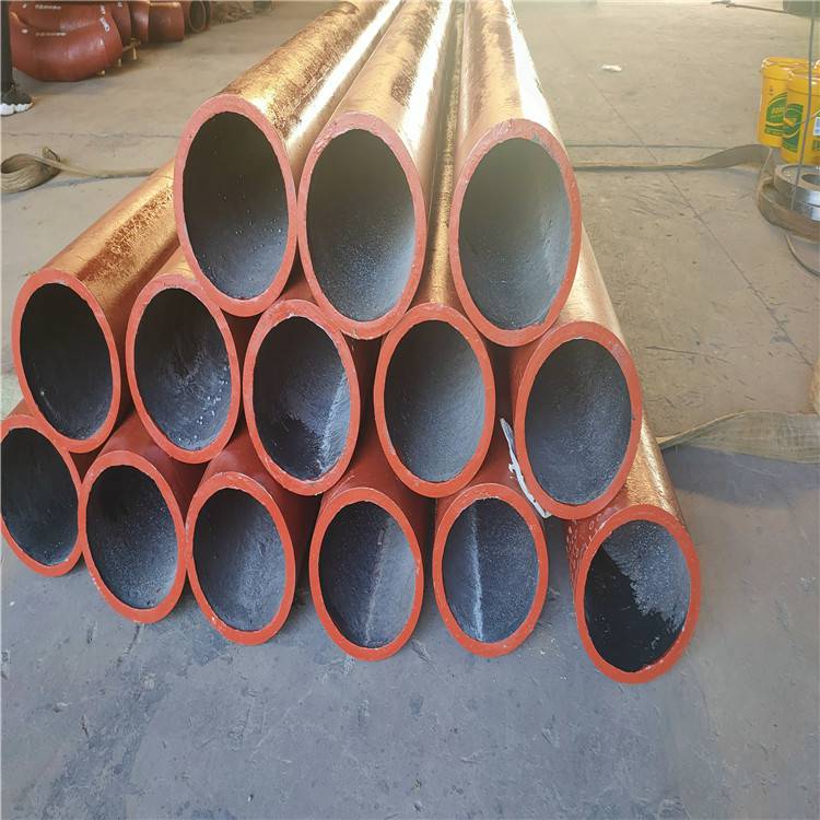 自蔓燃陶瓷复合管高铬双金属陶瓷贴片煤粉灰输送管