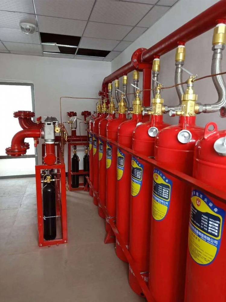 管网式七氟丙烷自动灭火装置hfc227ea四川成都胜捷消防集团厂家批发包
