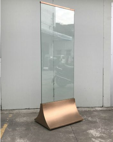 【广告展览展架 标牌 玻璃导视牌 玻璃立牌 丽屏展架】价格_厂家 - 中