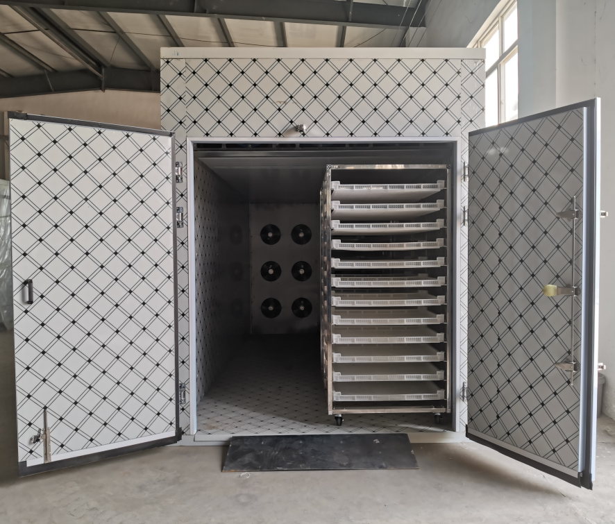 铜空气能花菇干燥设备食用菌8p烘干房