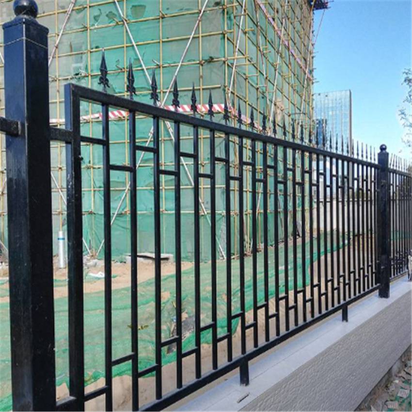 铁艺护栏锌钢围墙护栏南水北调锌钢护栏全瑞丝网厂家可定制防腐蚀
