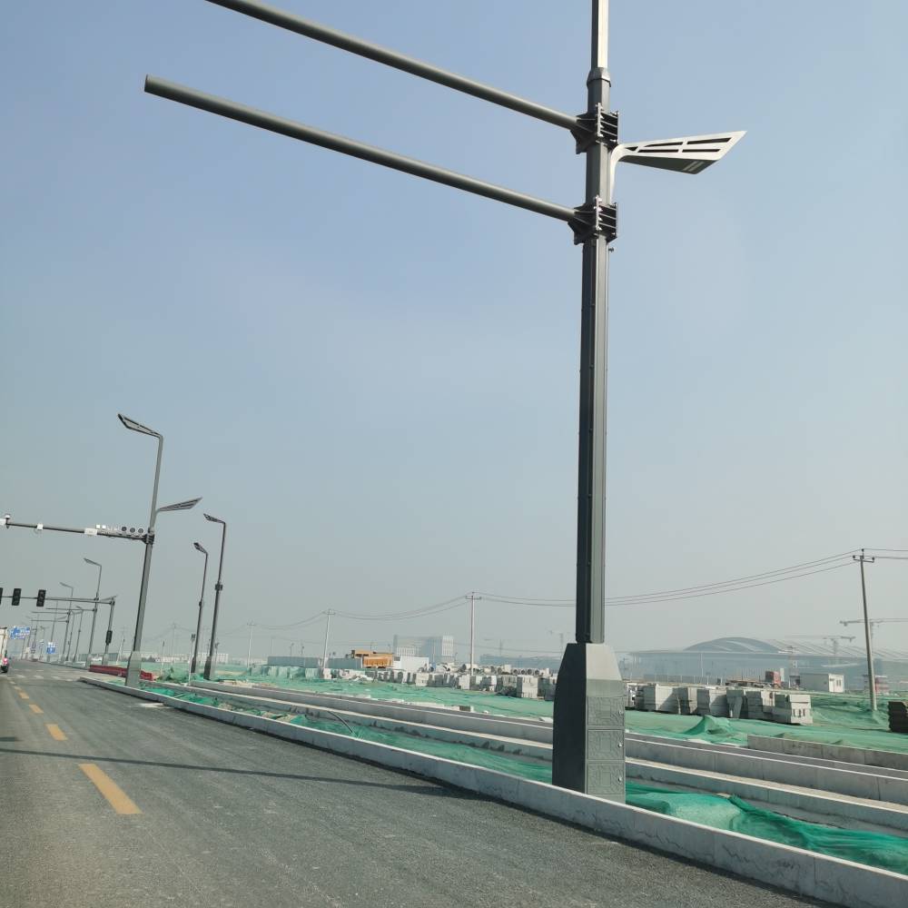 【英光 湖南路灯杆厂家 监控杆定做 八角杆参数 欢迎定做】价格_厂家 