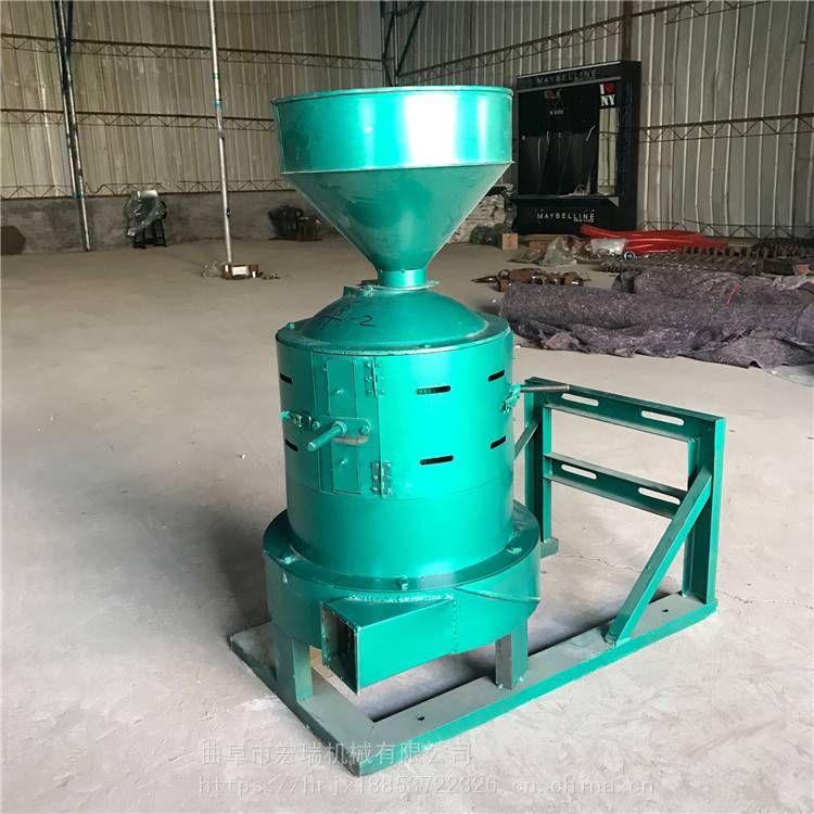 甘肃碾米机 家用小型铁棍式优质碾米机大型脱皮碾米机