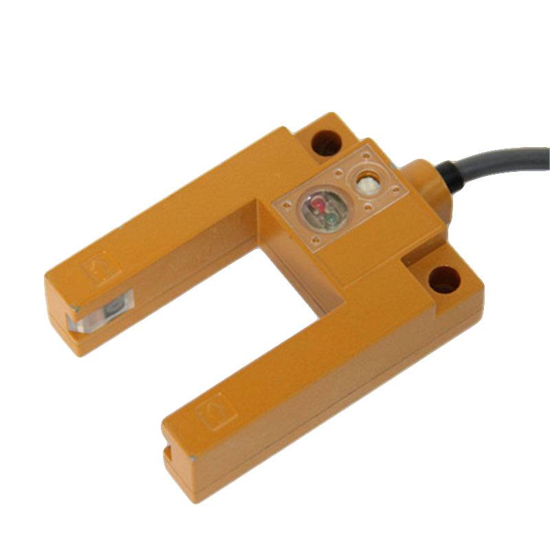 【杭荣断丝检测器du17-jy槽型光电开关 非接触式光电纬纱传感器】价格