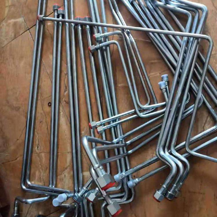 益茂生产不锈钢汽车管路卡套式液压硬管高压液压油管