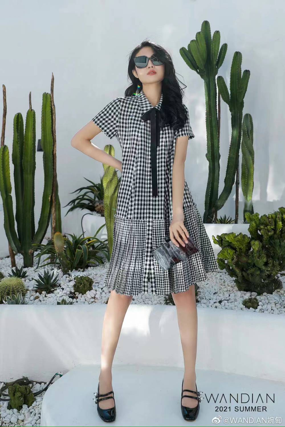 婉甸夏折扣品牌女装她例女装约布衬衫货源渠道