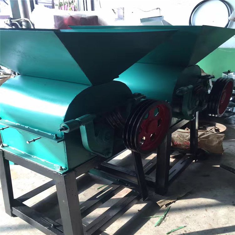 江西熟花生米轧碎机骏力火锅店花生碎机大豆杂粮破碎机