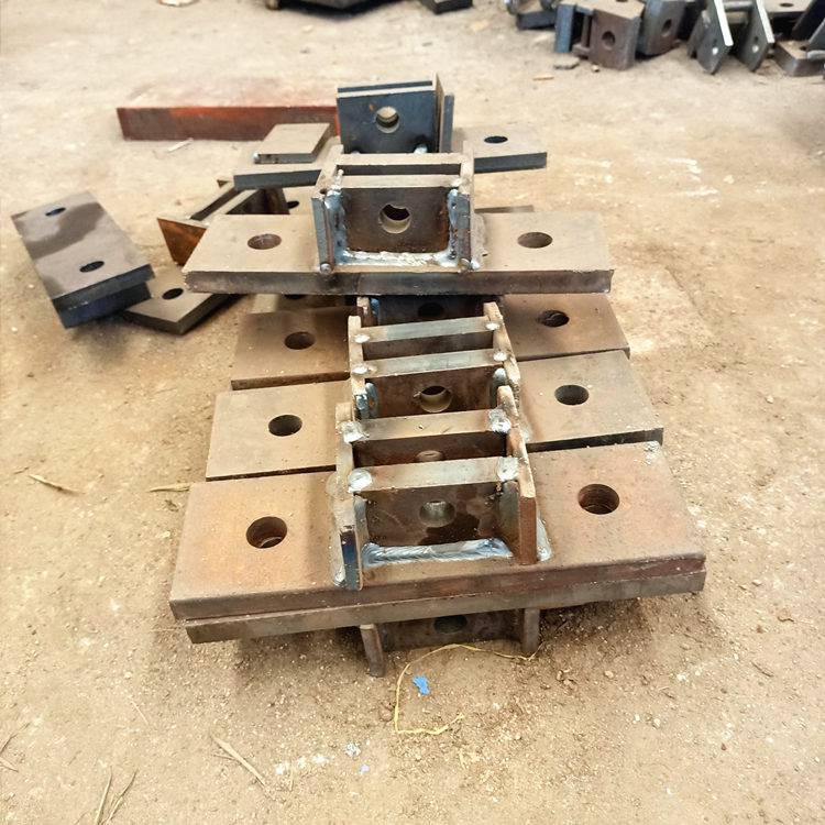 单轨吊轻轨悬挂板矿用斜拉防晃板单轨吊吊挂板中隧