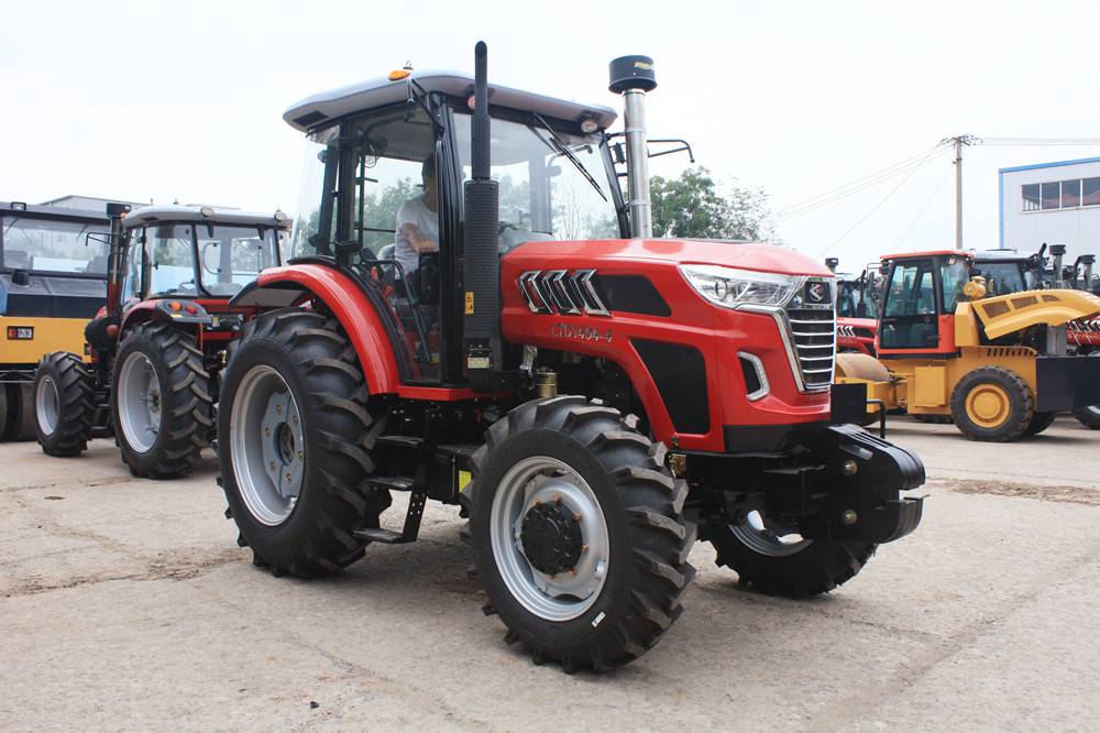 140马力运输农耕拖拉机国三电喷助力洛阳拖拉机一机多用图片