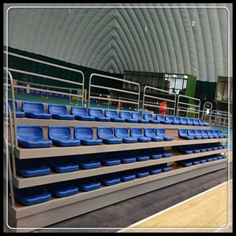 达创篮球馆看台座椅球员替补席遮阳休息座椅